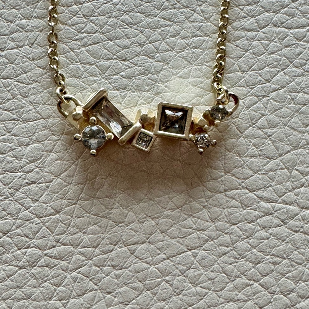 Kendra ScottGunner Multicolor Geo Bar Necklace, 16"